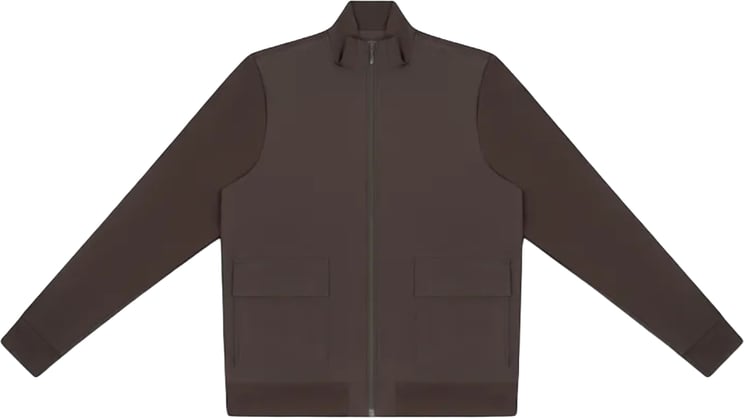 Neycko overshirt Davi bruin