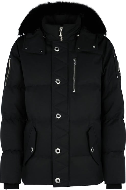 Moose Knuckles Original 3Q Jacket Black Shearling