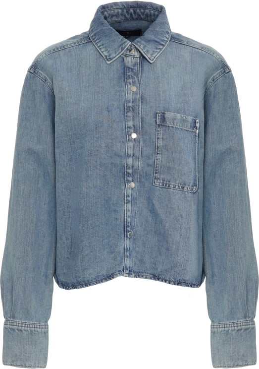 7 For All Mankind Denim blouse 'Ivy'
