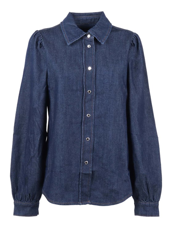 7 For All Mankind Halona Puff Sleeve Shirt