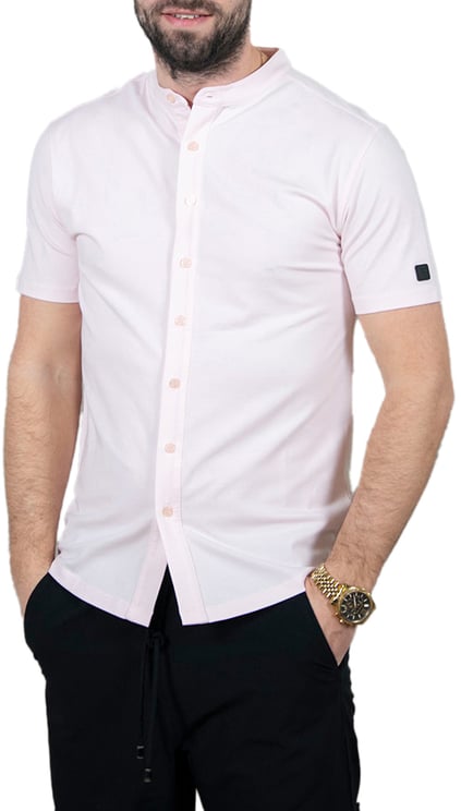 AB Lifestyle AB Lifestyle Button Up Short-Sleeve Slim Fit