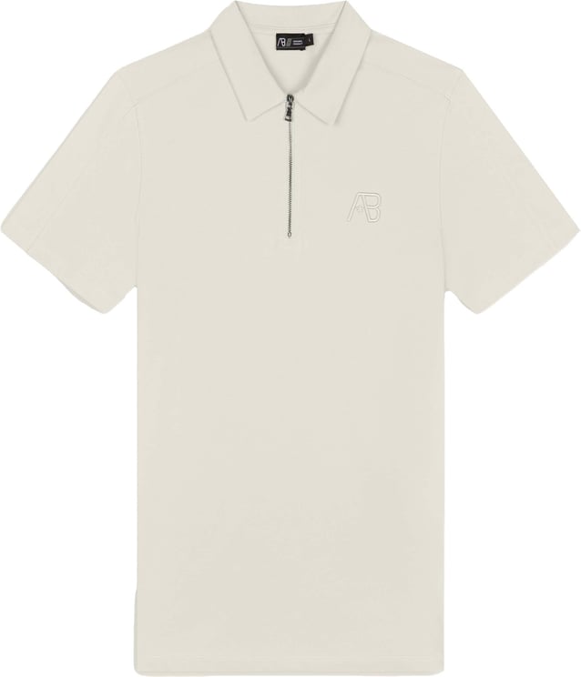 AB Lifestyle AB Lifestyle Prime Polo ab.ss25014 White Swan