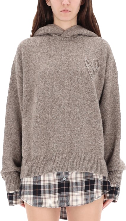 Acne Studios ALPACA HOODED SWEATER
