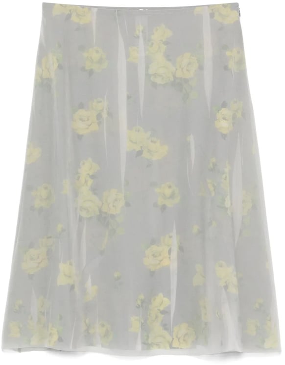 Acne Studios Skirt Yellow/grey