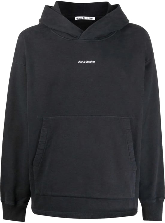 Acne Studios Franklin Stamp Logo Oversize Hoodie