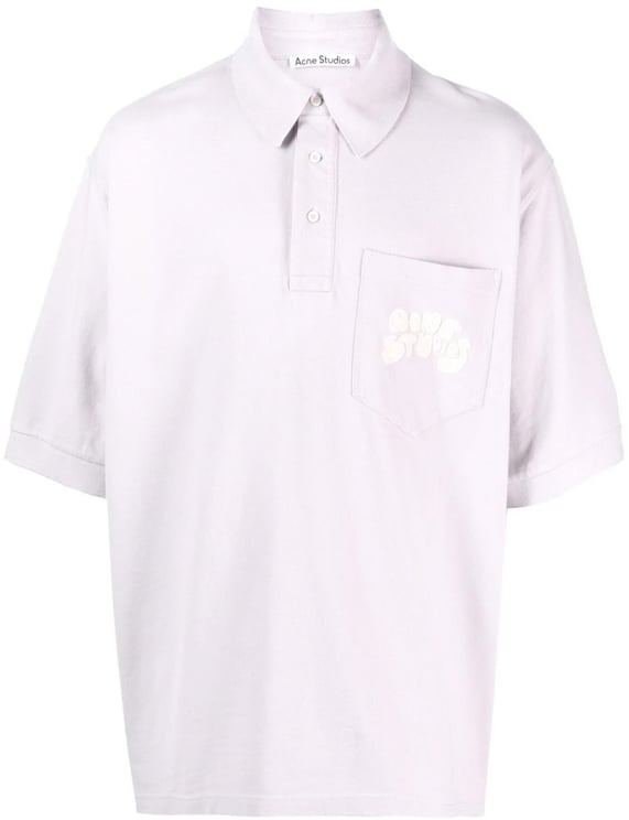 Acne Studios Bubble Logo Polo Shirt