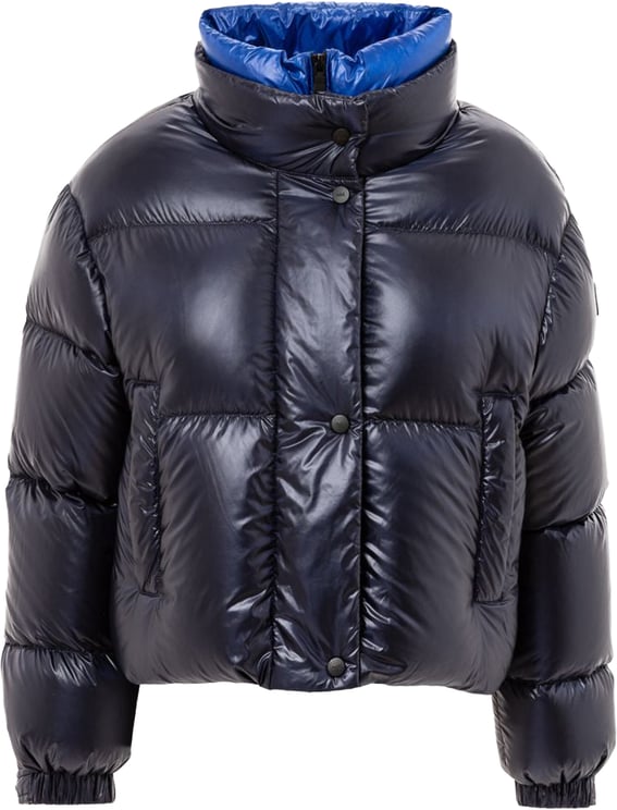 ADD Add Blue Polyamide Full-Length Jacket
