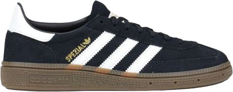 Adidas Adidas Originals Black Suede Leather Low Top Sneakers