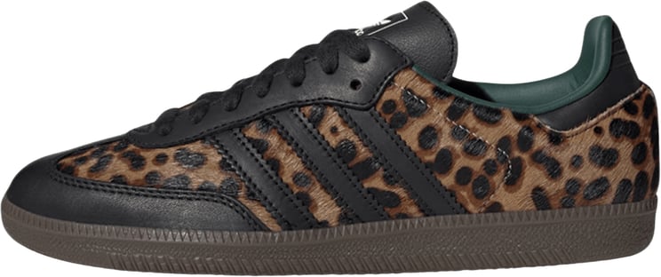 Adidas Adidas Samba OG Black Green Leopard (Women's)