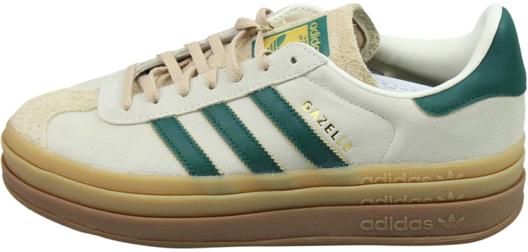 Adidas Adidas Gazelle Bold Cream Collegiate Green (Dames)