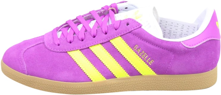 Adidas Adidas Gazelle 'Purple Burst Solar Yellow'