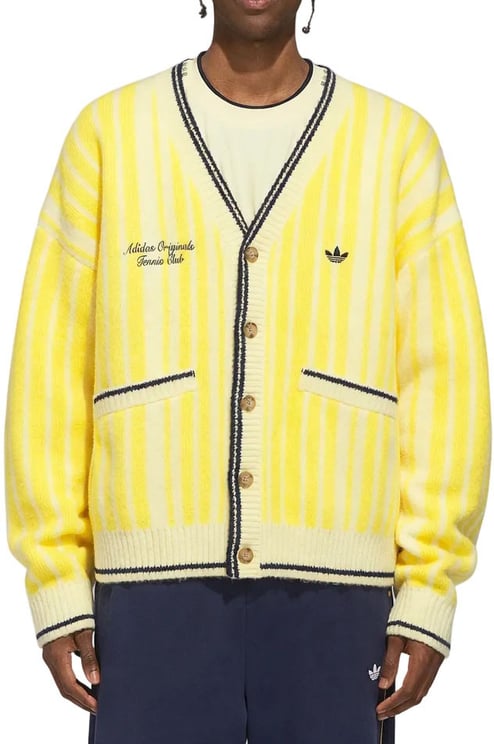 Adidas CHEVIOT KNIT CARDIGAN YELLO