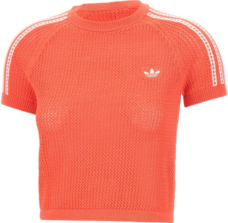 Adidas T-Shirts And Polos Red