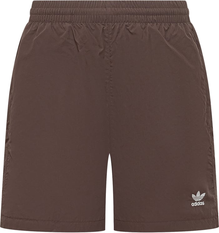 Adidas Short con Vita Elasticizzata e Logo Laterale