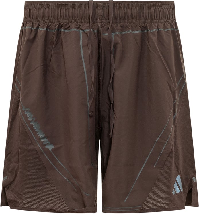 Adidas Shorts Tecnici con Inserti e Coulisse