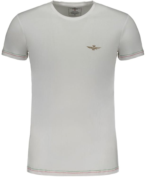 Aeronautica Militare Aeronautica Militare White Cotton Men's T-Shirt