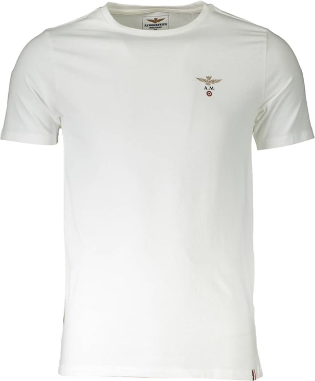 Aeronautica Militare Aeronautica Militare White Cotton Men's T-Shirt