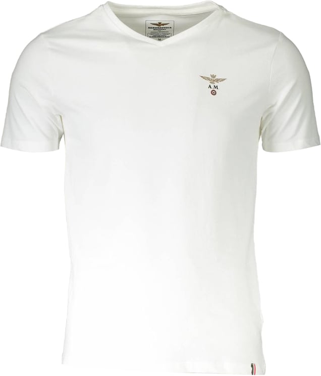 Aeronautica Militare Aeronautica Militare White Cotton Men's Undershirt