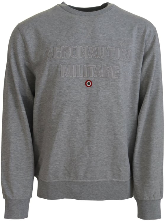Aeronautica Militare Aeronautica Militare Gray Men Pullover Sweatshirt Sweater