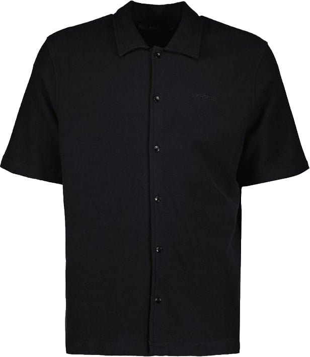 Airforce Airforce WOVEN SHORT SLEEVE SHIRT GEM1106 901 True Black
