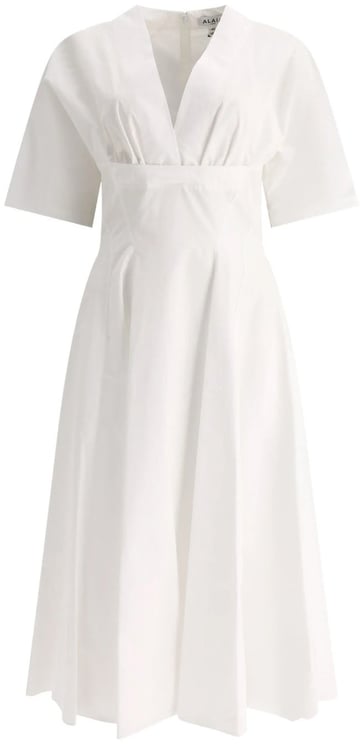 Alaïa Alaia Cotton Midi Dress