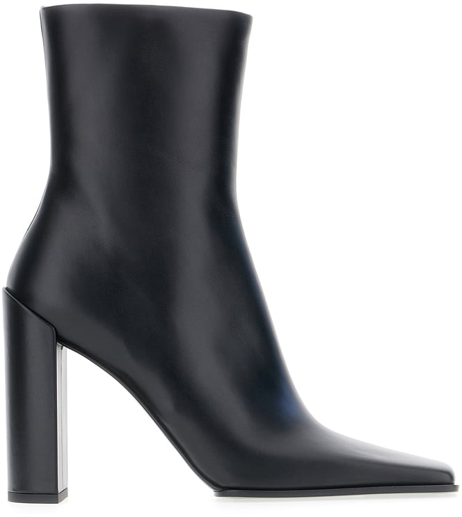 Alaïa Alaia Black leather ankle boots