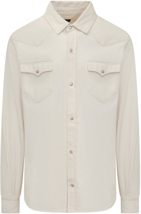 Alanui Camicia in Jeans Raw