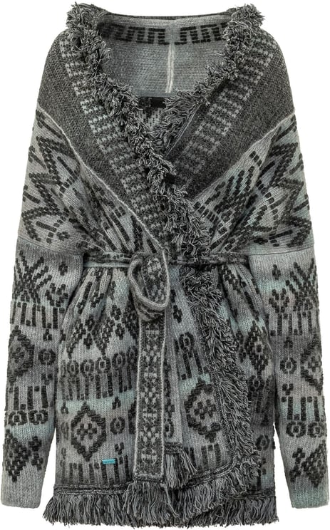 Alanui Cardigan Time to Shine con Cintura