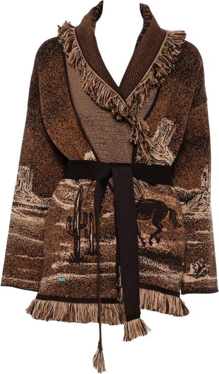 Alanui Sweaters Brown