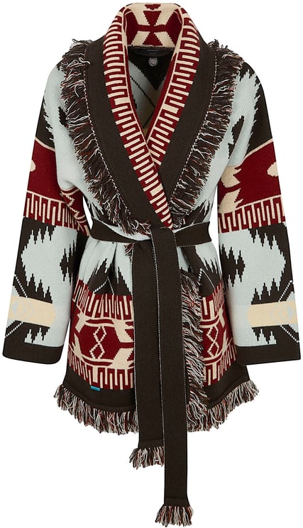 Alanui ALANUI ICON JACQUARD CARDIGAN