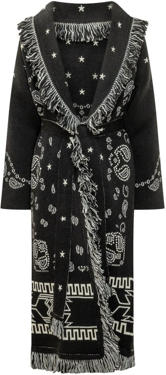 Alanui Cappotto Bandana con Frange