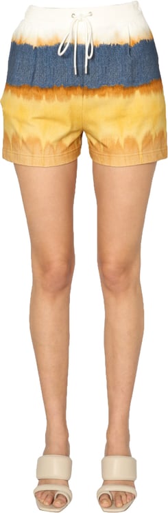 Alberta Ferretti Relaxed Fit Cotton Shorts