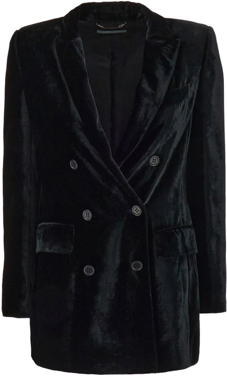 Alberta Ferretti Alberta Ferretti Black velvet blazer