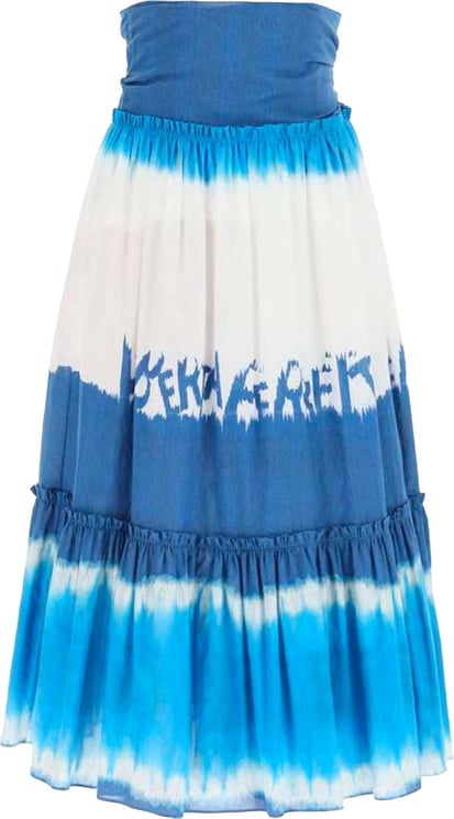Alberta Ferretti Alberta Ferretti Tie Dye Midi Skirt