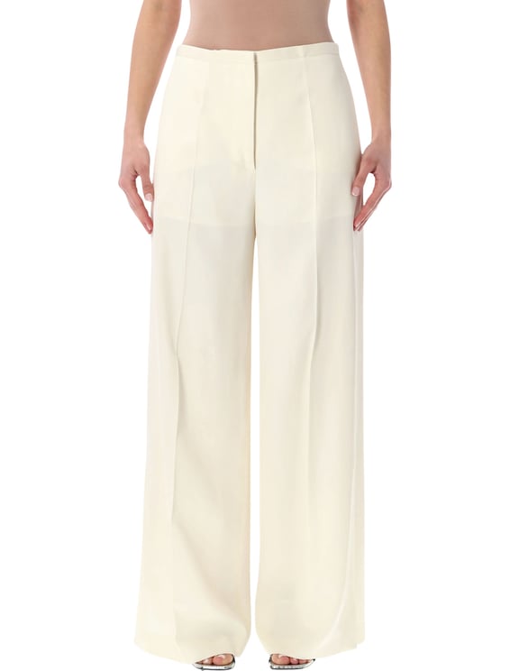 Alberta Ferretti Wide Leg Viscose Palazzo Pants