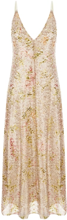 Alberta Ferretti Alberta Ferretti Embroidered polyester dress