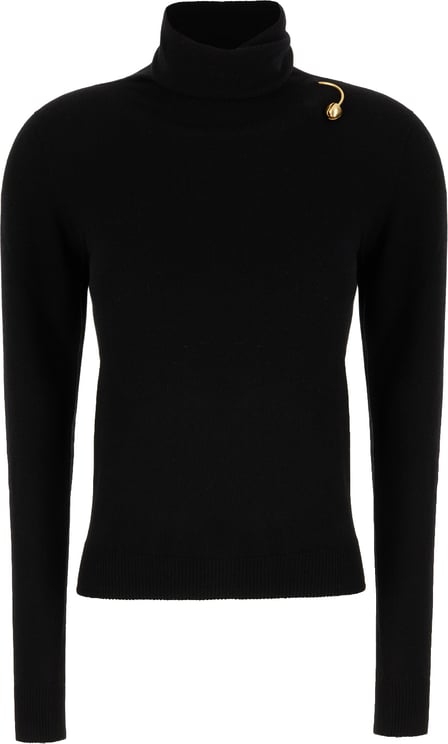 Alberta Ferretti Alberta Ferretti Black wool blend sweater