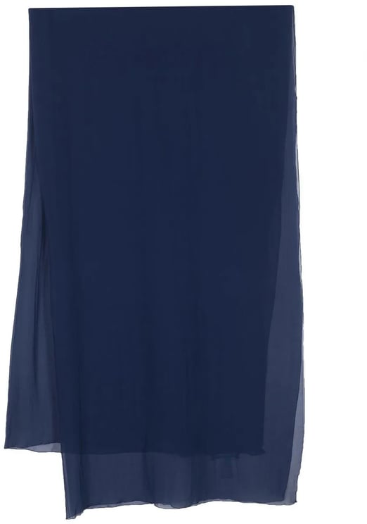 Alberta Ferretti Flowing Neutral Scarf with Refined Sheen