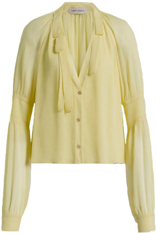 Alberta Ferretti Shirts Yellow