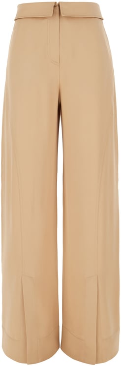 Alberta Ferretti Alberta Ferretti Beige acetate blend pants