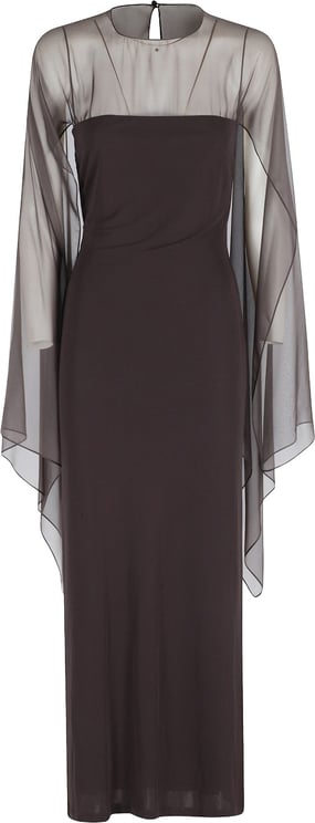 Alberta Ferretti Dresses Brown