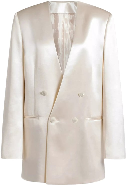 Alberta Ferretti Blazers White