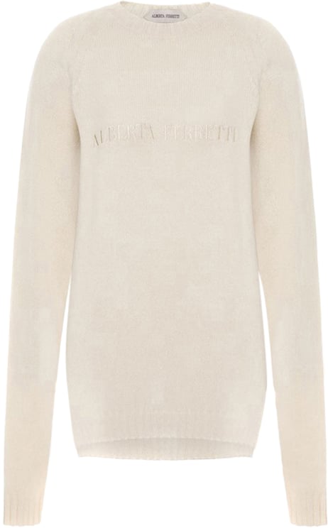 Alberta Ferretti Sweaters White