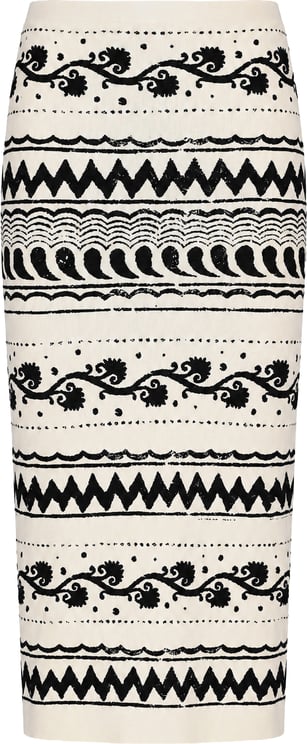 Alberta Ferretti Skirts Fantasia Bianco