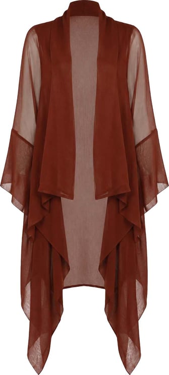 Alberta Ferretti Coats Marrone