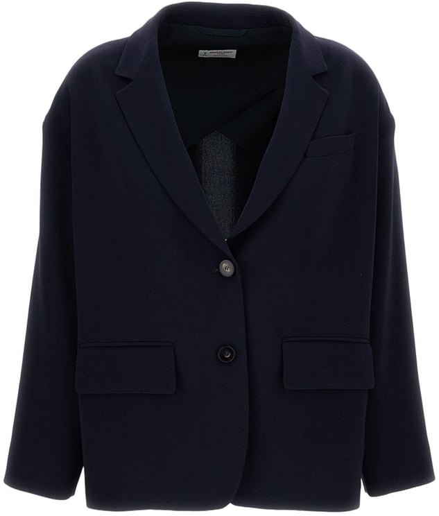 Alberto Biani Single-Breasted Relaxed Blazer