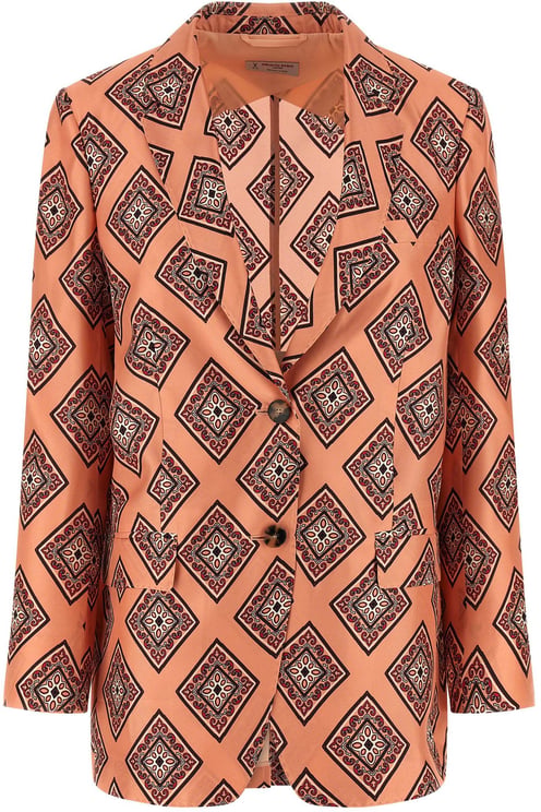 Alberto Biani Alberto Biani Multicolor Silk Blazer