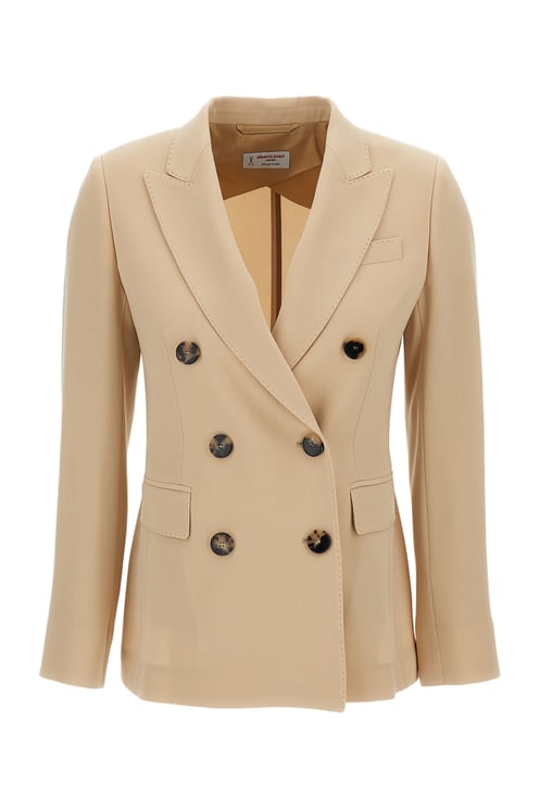 Alberto Biani Double-Breasted Tailored Blazer