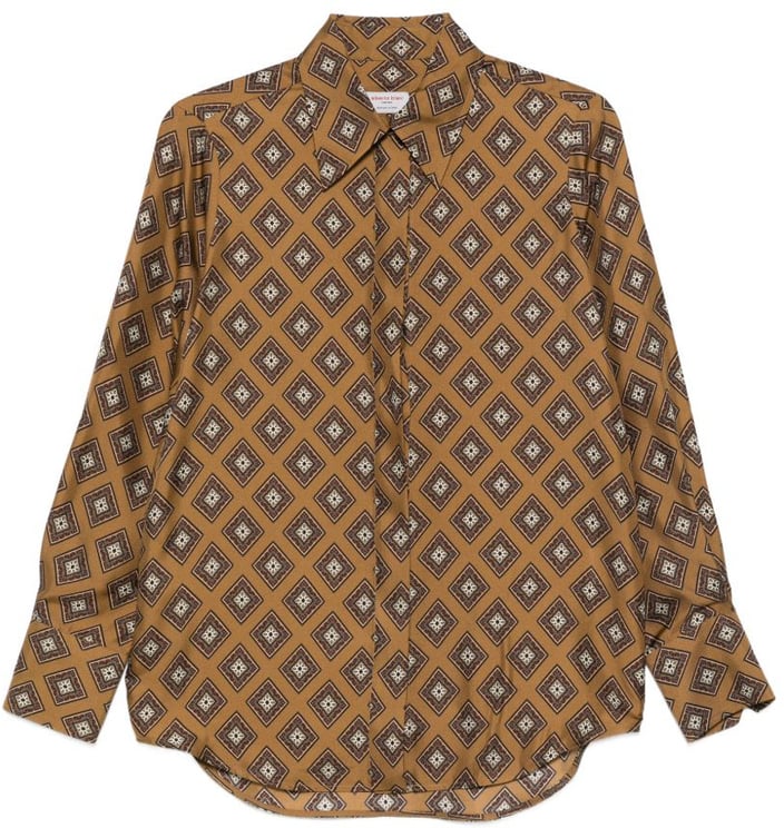 Alberto Biani Shirts Brown
