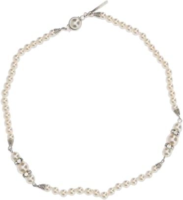 Alessandra Rich Alessandra Rich Silver Metal Necklace